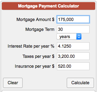 Mortgage Payment Calculator With Taxes And Insurance