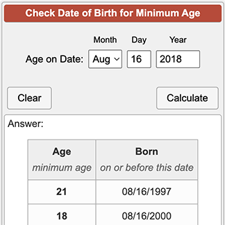 Age Checker