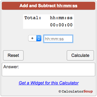 scar basic repeat Time Calculator hh:mm:ss